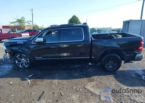 2019 Ram 1500 Limited 4X4 5'7 Box из США, поврежденный, VIN 1C6SRFHT7KN693081